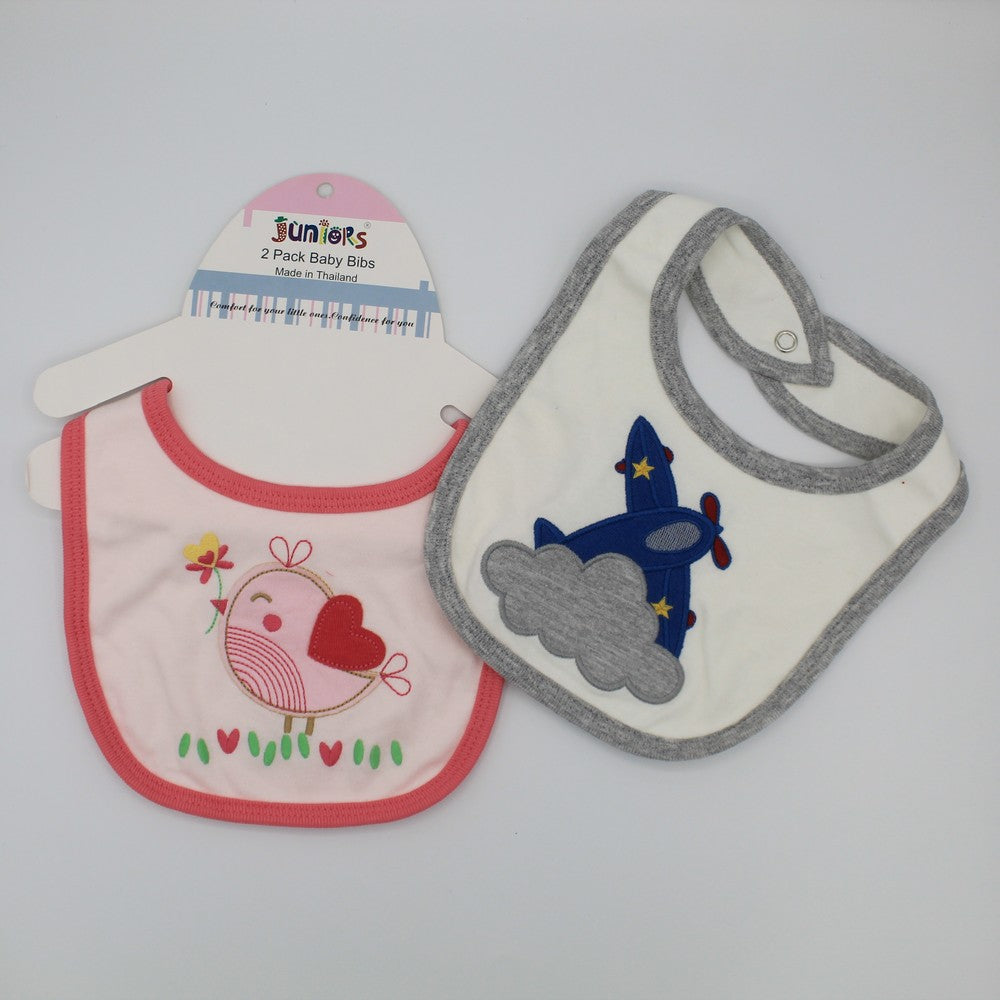 Imported Waterproof Cotton Double Layer Bib for 0-2 Years