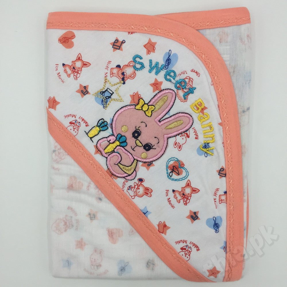 Baby Wrapping Sheet Cotton Sweet Bunny