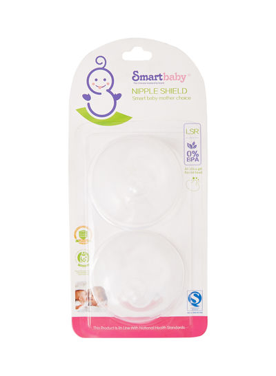 Imported Smart Baby 2 Pcs Breast Nipple Shield