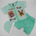 3 Pcs My Friend Bunny & Bear Summer Dress for 0-3 Months