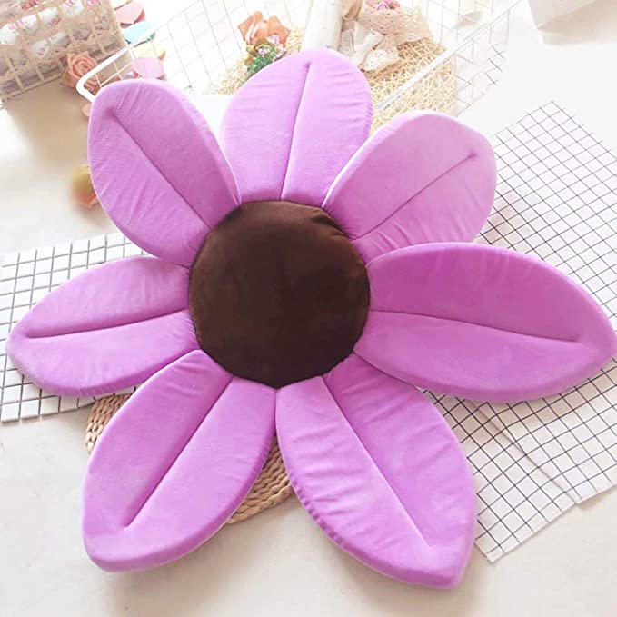 Blooming Bath Flower Bath tub Baby Bathing Sink Cushion Security Padded