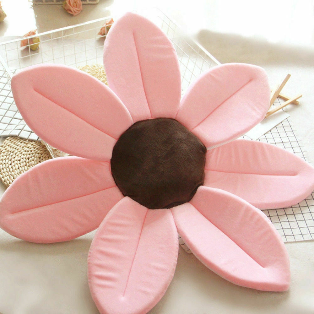 Blooming Bath Flower Bath tub Baby Bathing Sink Cushion Security Padded