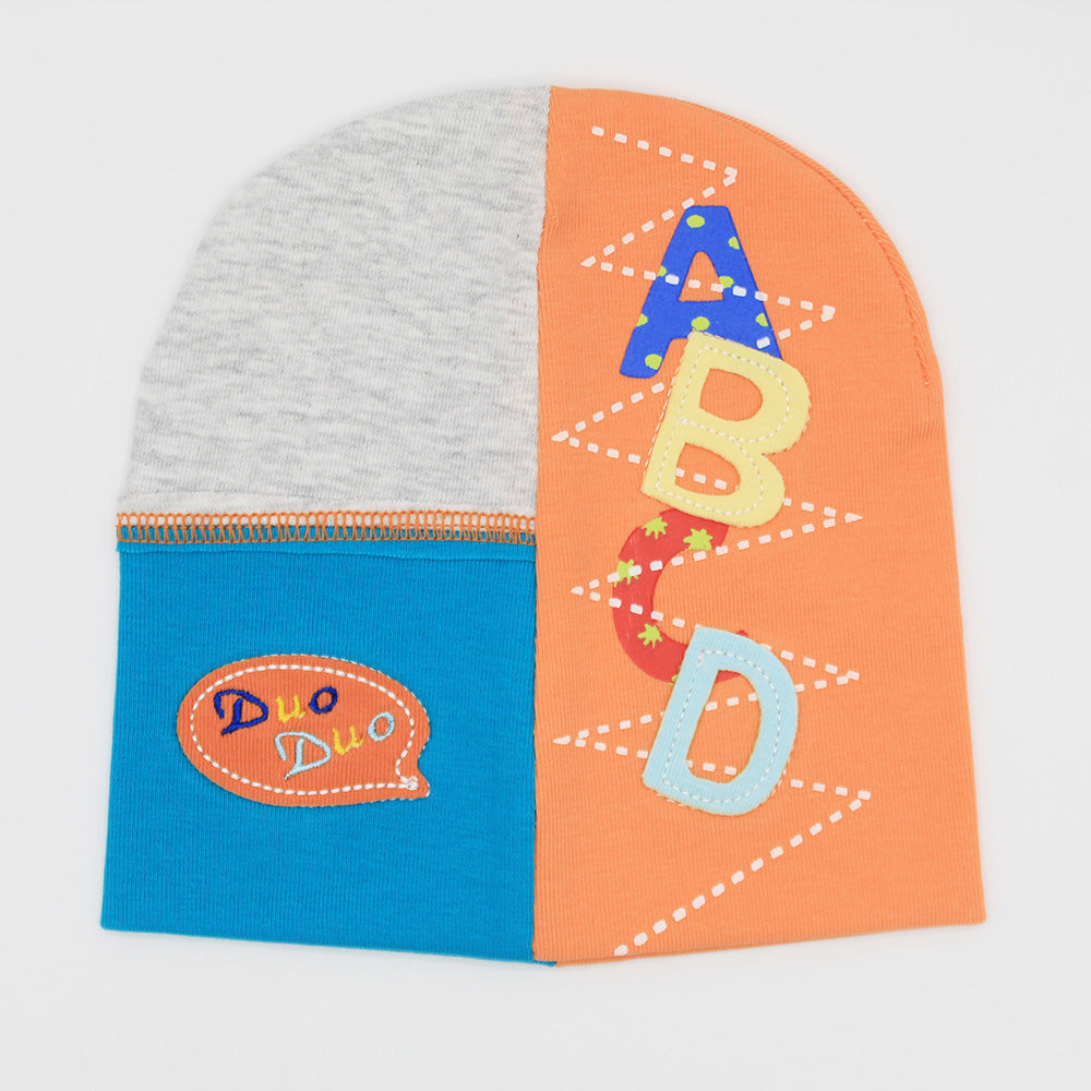 Baby Fancy ABCD Color Duo Cap for 0-12 Months