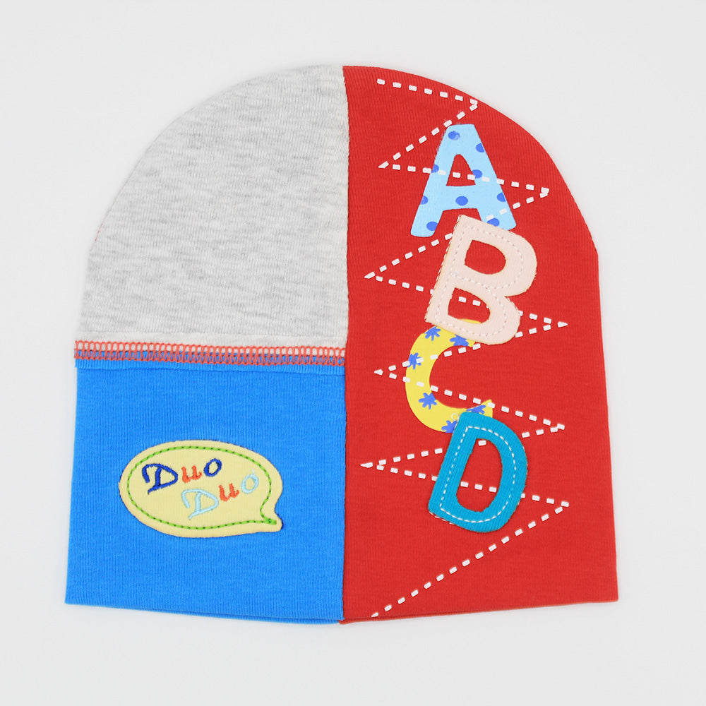 Baby Fancy ABCD Color Duo Cap for 0-12 Months