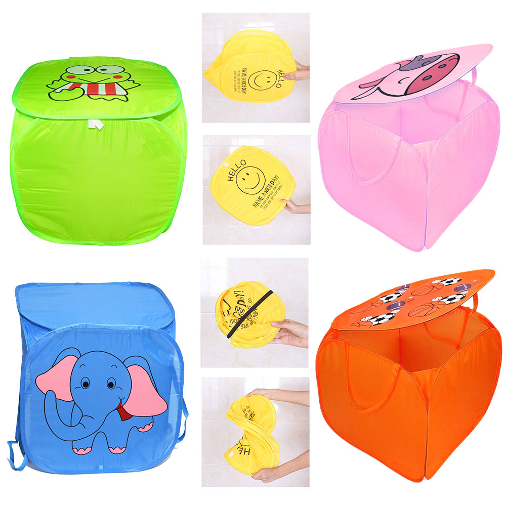 Imported Baby Animals Pattern Foldable Laundry Basket