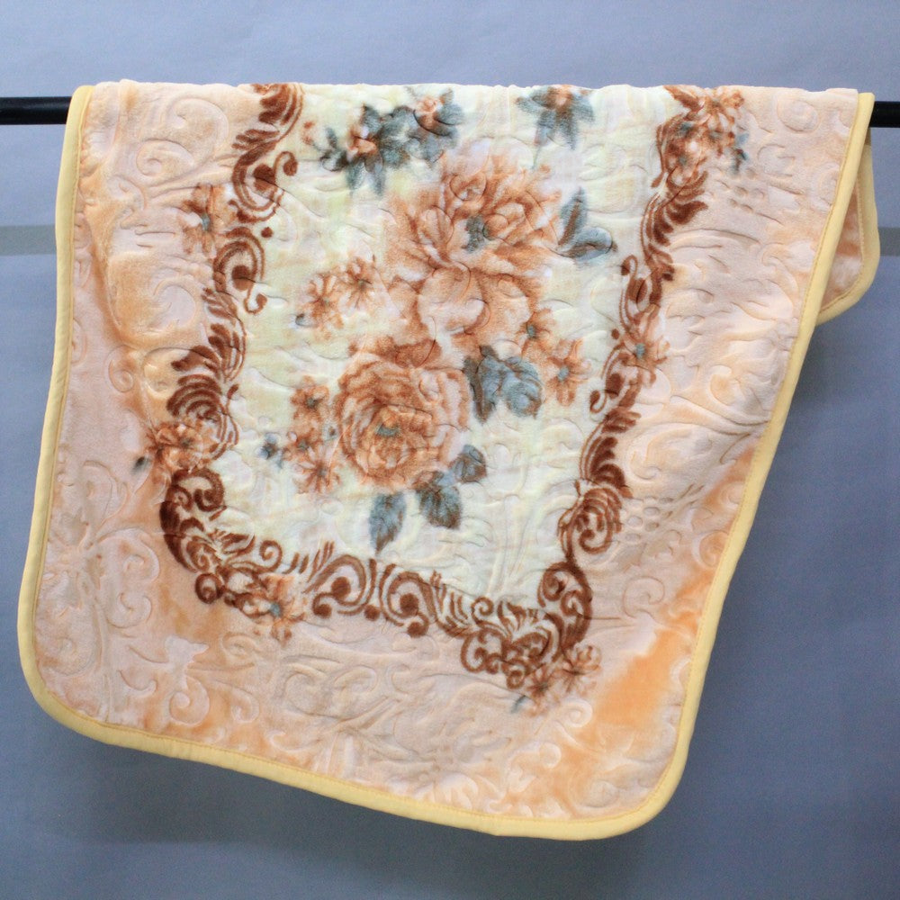 Super Soft Newborn Baby Embossed Blanket Infant Cot Blanket for 0-3 Years