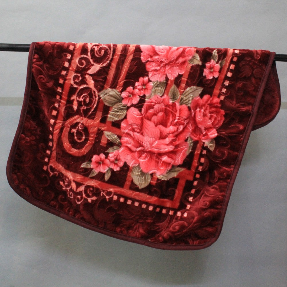 Super Soft Newborn Baby Embossed Blanket Infant Cot Blanket for 0-3 Years