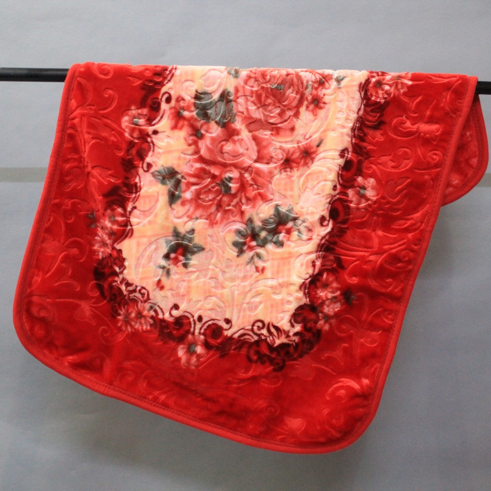 Super Soft Newborn Baby Embossed Blanket Infant Cot Blanket for 0-3 Years