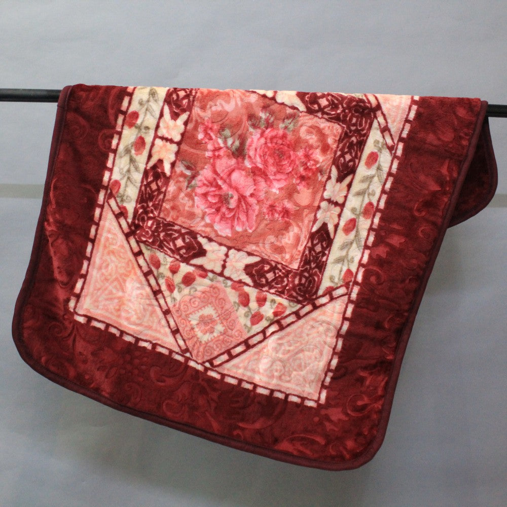 Super Soft Newborn Baby Embossed Blanket Infant Cot Blanket for 0-3 Years