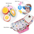 Bath Deal 1 (Bath Tub + Bath Sponge + Shampoo Shield Cap)