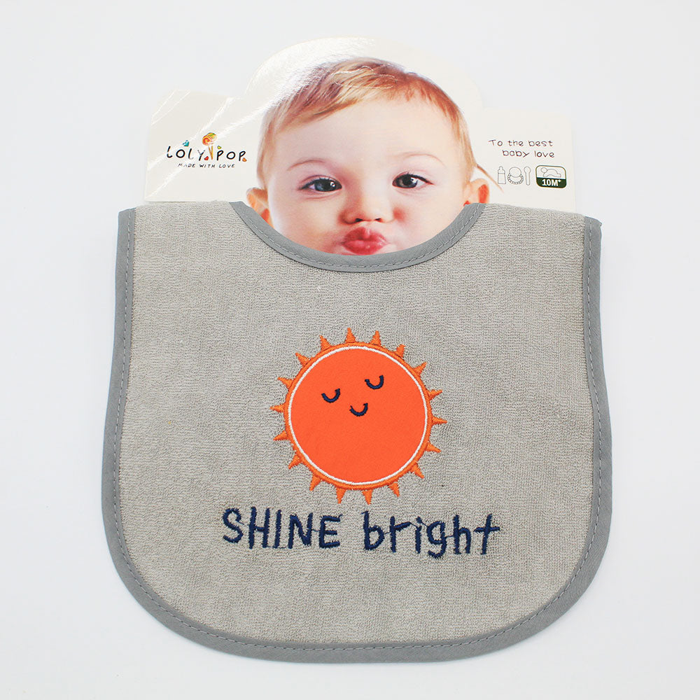 Imported 100% Cotton Waterproof Baby Bib