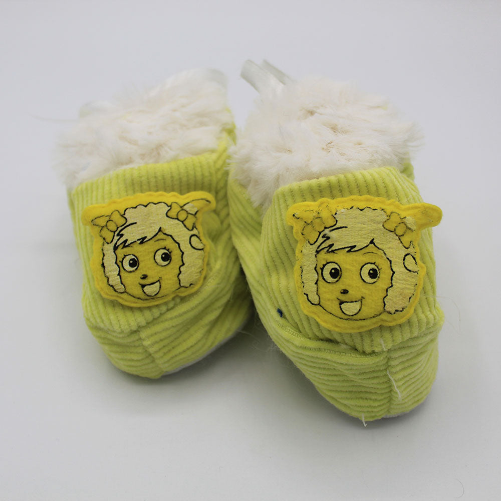 Baby Character Winter Booties With Lace