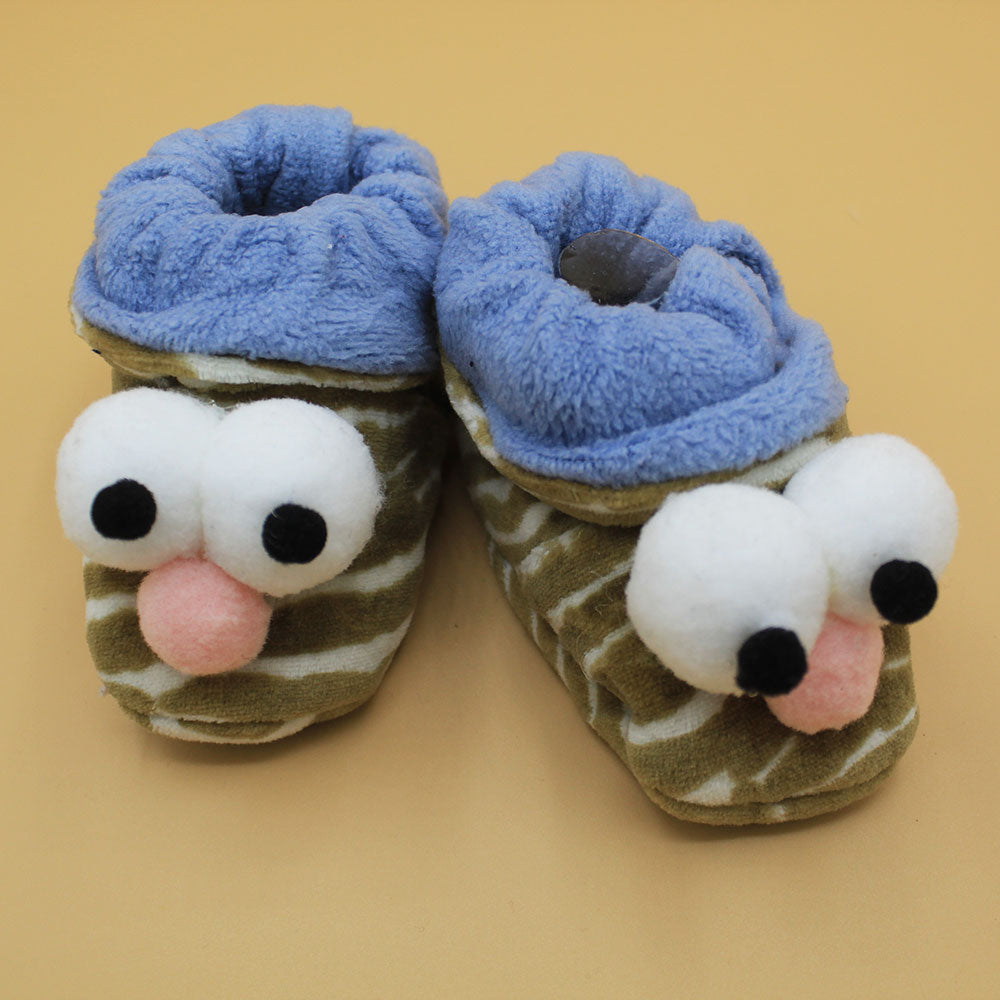 Baby Character Face Winter Booties for 0-12 Months