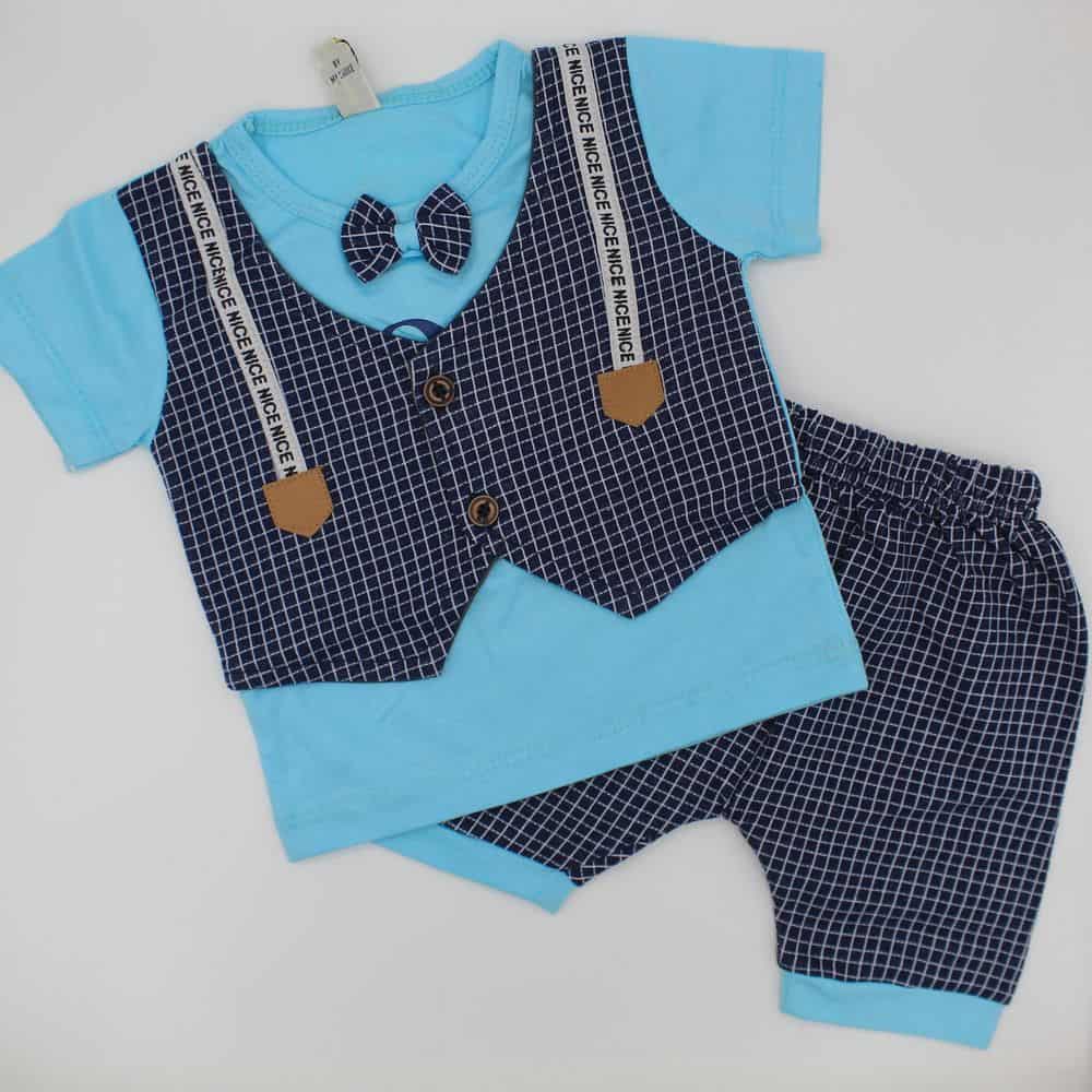 New Baba Waist Coat Style Summer Suit 3-9 Months