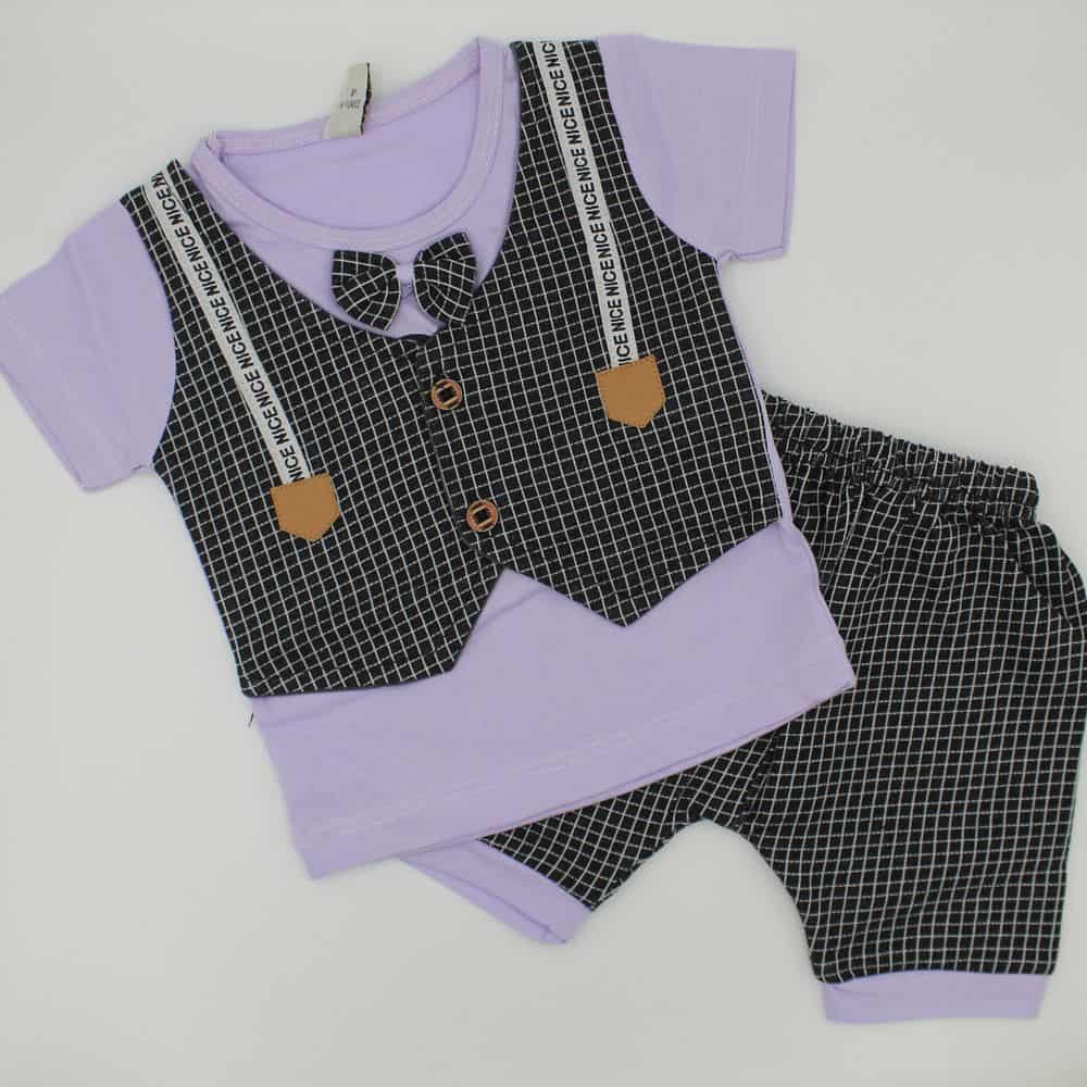 New Baba Waist Coat Style Summer Suit 3-9 Months