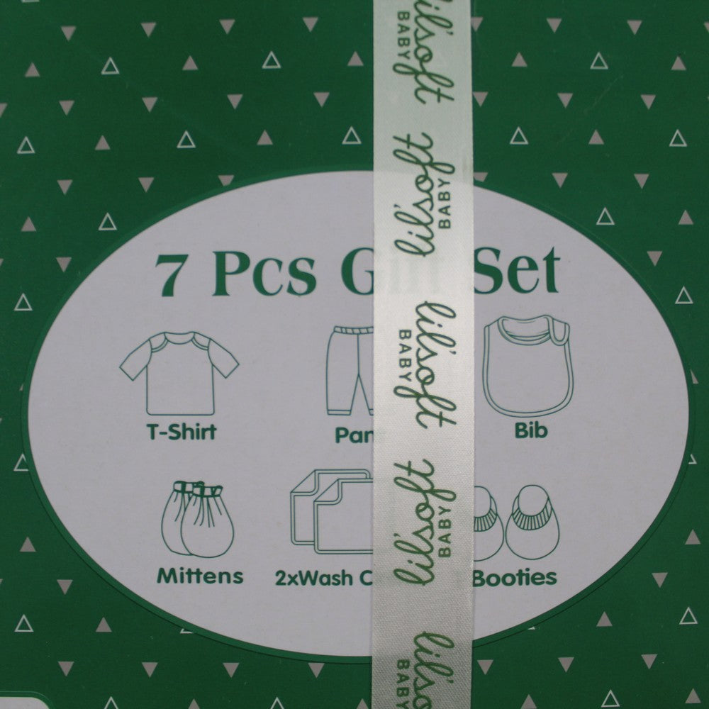 Newborn Lilsoft 7 Pcs Starter Gift Box Set For 0-6 Months