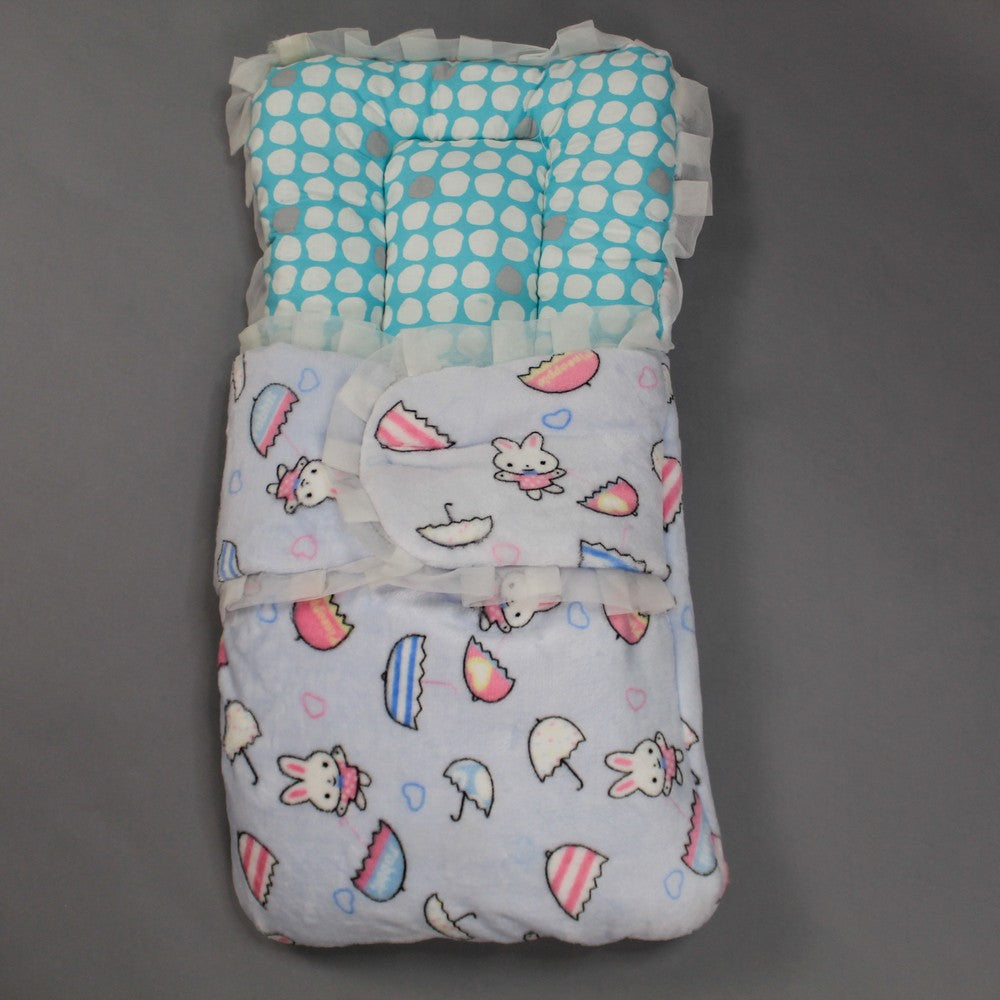Fancy Velvet Double Patt Baby Carry Nest