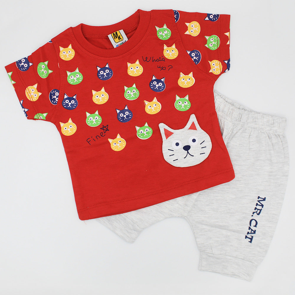 Baby 3D Mr Cat Dress for 3-9 months