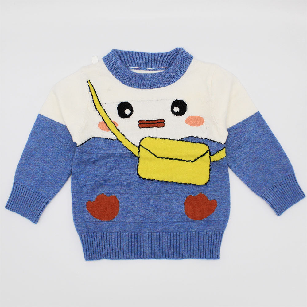Imported Baby Kids Winter Cute Chicken Rabbit Wool Warm Sweaters Long Sleeve Pullover for 3 -24 Months