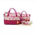 Imported Waterproof 5 Pcs Mommy Diaper Bag Set 5Pcs/Set Large Capacity Maternity Bags for Babies For Travel