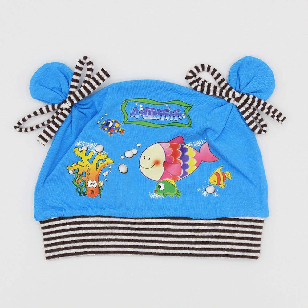 Baby Fancy Fish in the Sea Cap for 0-12 Months