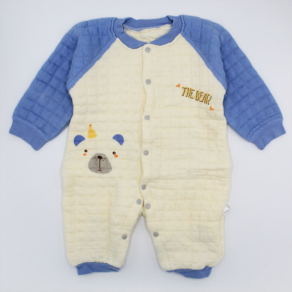 Imported Baby Winter Bear Polyester Filled Warm Romper for 0 – 6 months