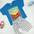 Lemon Printed Summer Suit Set for 3-9 Months