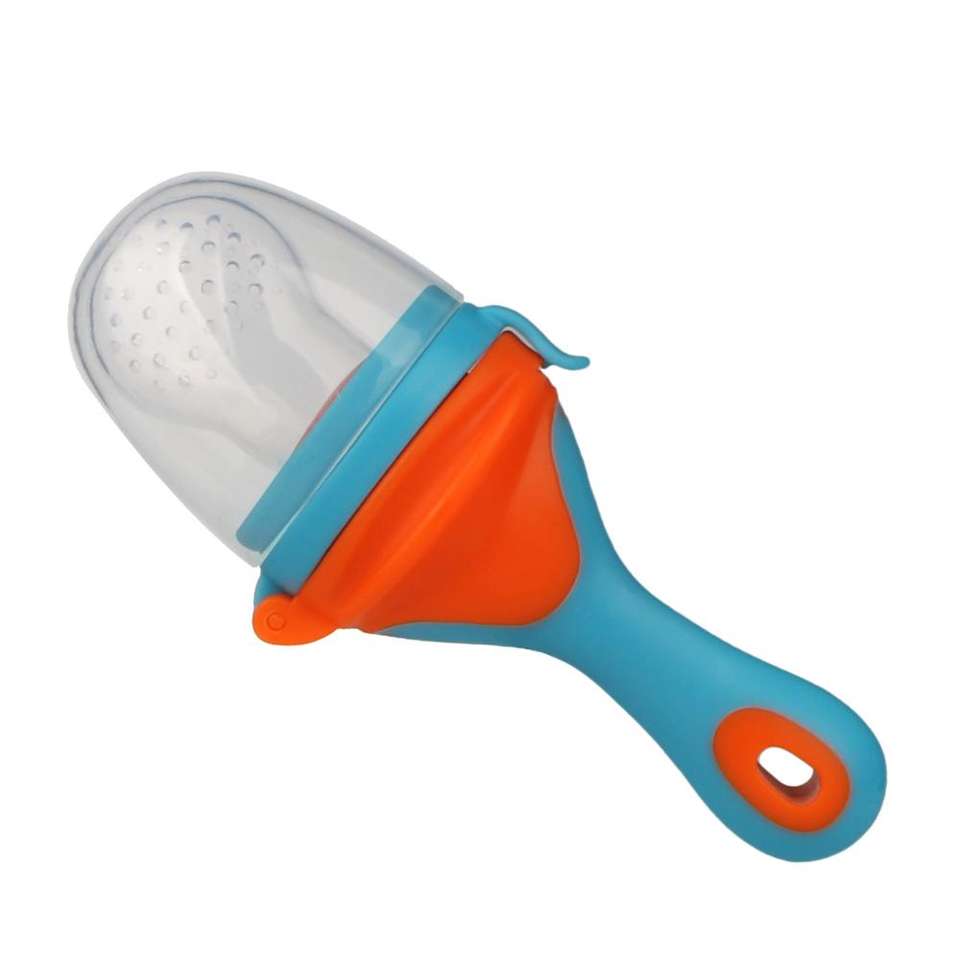 Imported Baby Lollipop Shape Fresh Fruit Pacifier Silicone Nipple Teething Toy Food Feeder