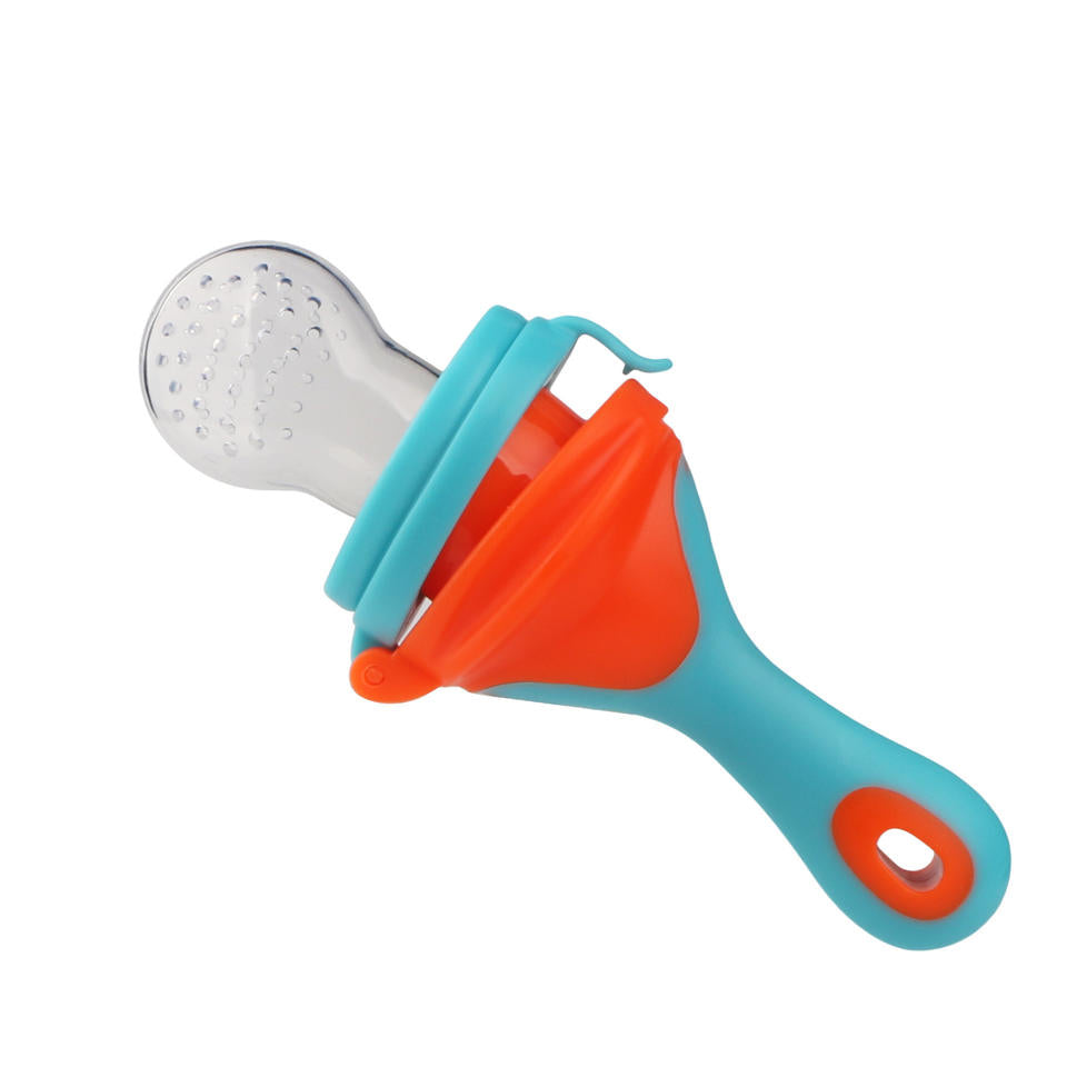 Imported Baby Lollipop Shape Fresh Fruit Pacifier Silicone Nipple Teething Toy Food Feeder