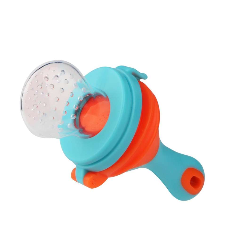 Imported Baby Lollipop Shape Fresh Fruit Pacifier Silicone Nipple Teething Toy Food Feeder