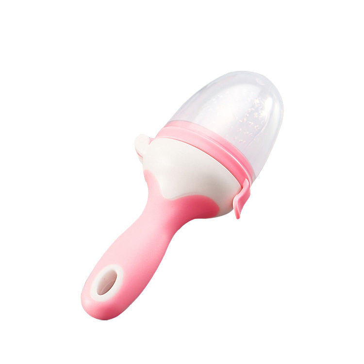 Imported Baby Lollipop Shape Fresh Fruit Pacifier Silicone Nipple Teething Toy Food Feeder