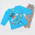Baby Girl Love Bunny Full Sleeves Dress for 3-9 Months