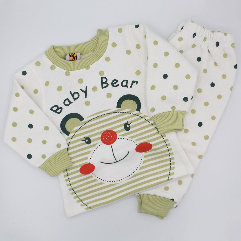 Winter Baby Bear Suit Set for 3-9 Months