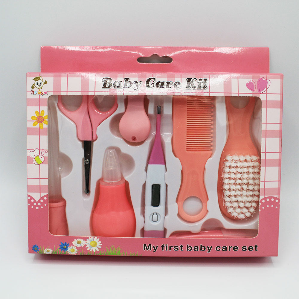 Imported 8 Pcs Babies Nail Hair Care Grooming Manicure Kit Set