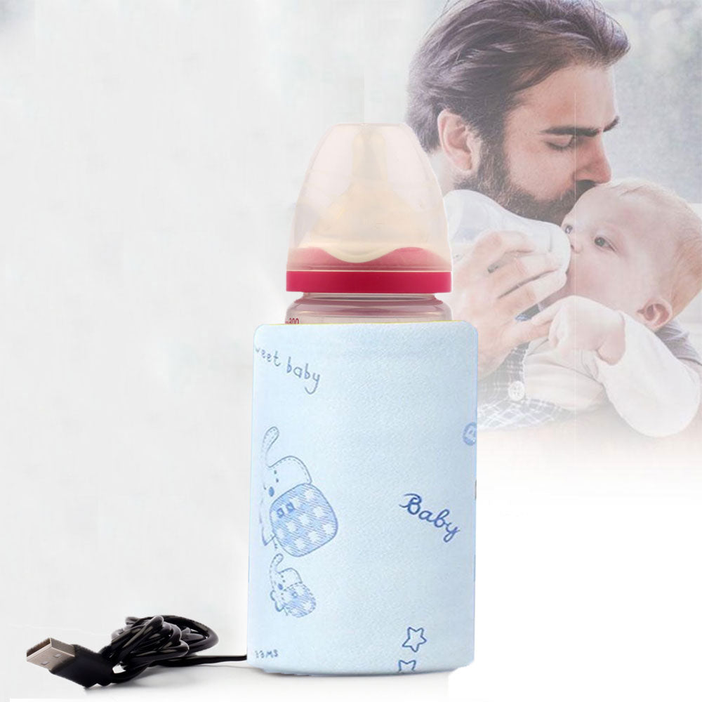 Imported USB Baby Bottle Warmer Portable Travel Milk Feeder Warmer