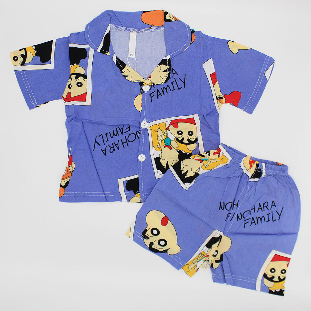 Imported Kids Half Sleeves Dress with Shorts for 9 Months - 4 Years