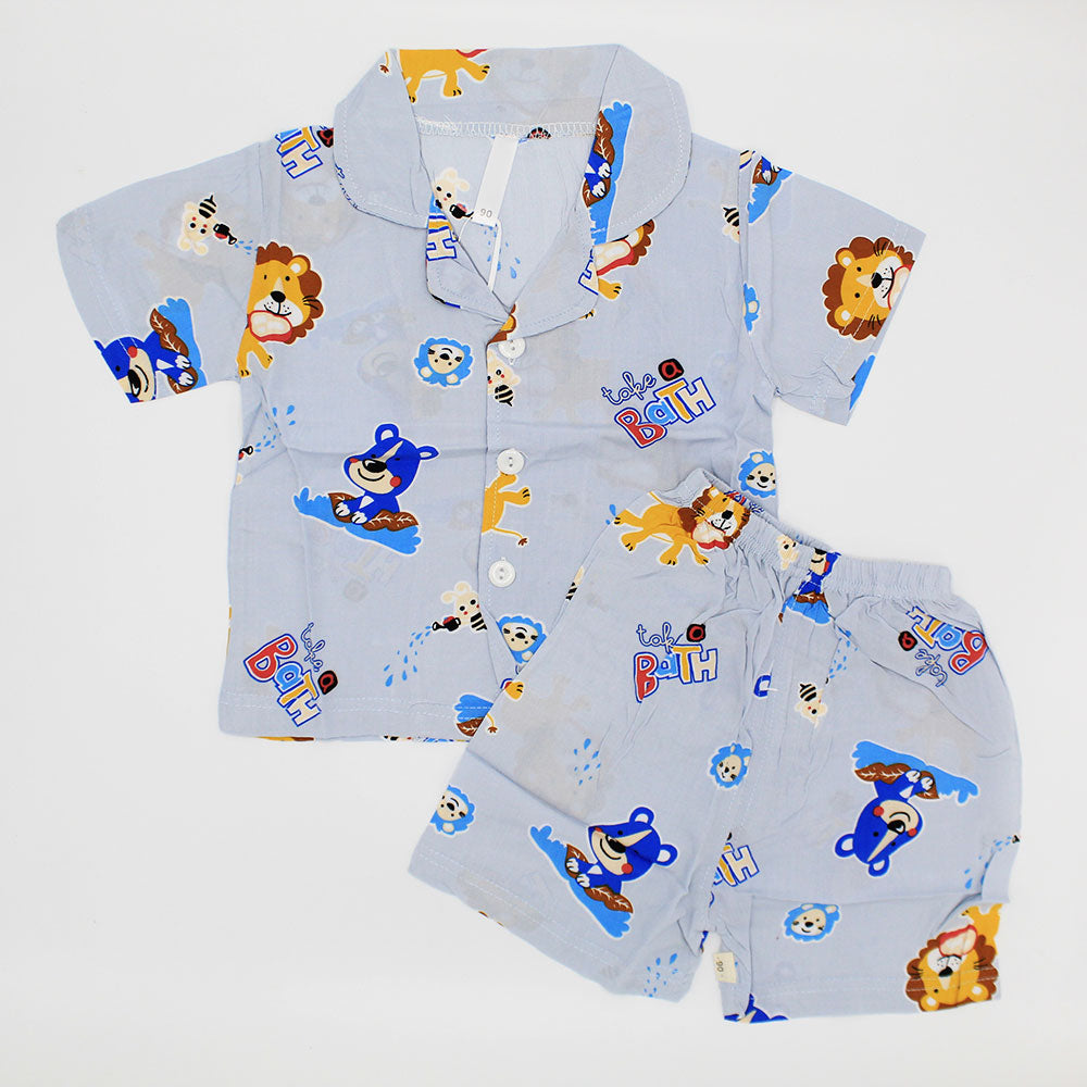 Imported Kids Half Sleeves Suit with Shorts for 9 Months - 4 Years