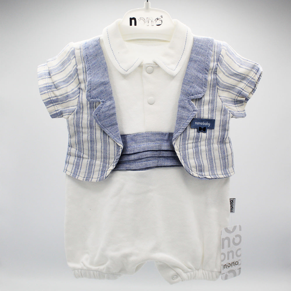 Imported Turkey Super Fancy Gentleman Romper for 0-9 Months