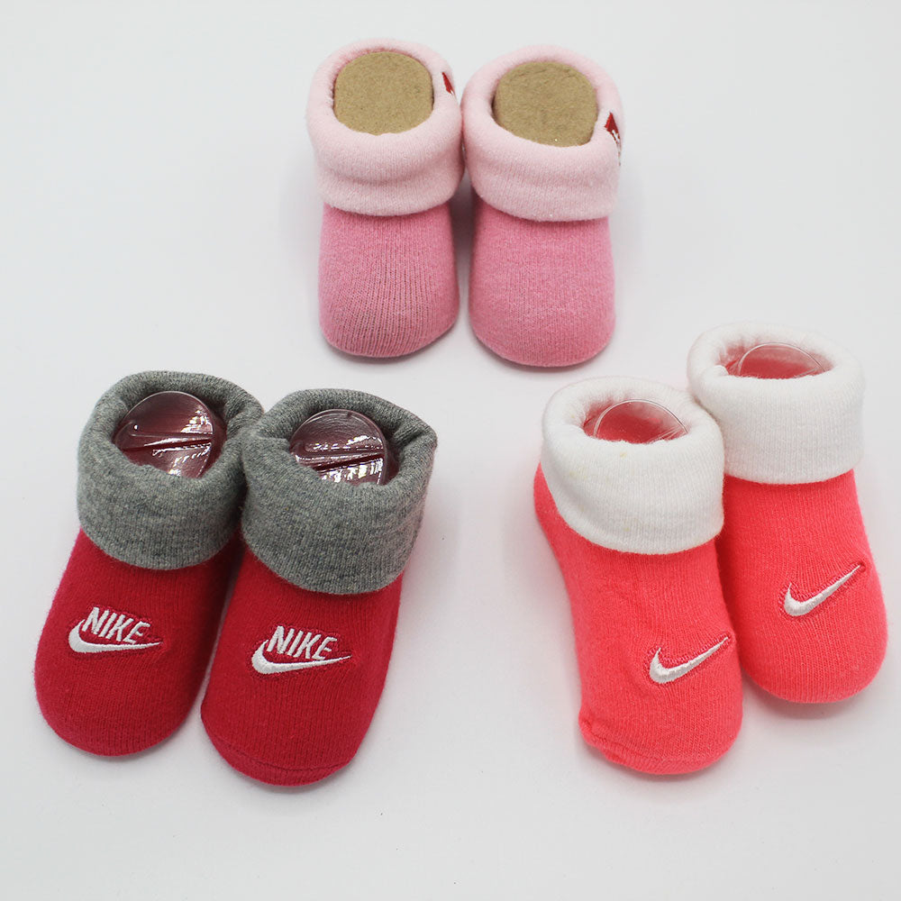 Imported Baby Pack of 3 Socks for 0-6 Months