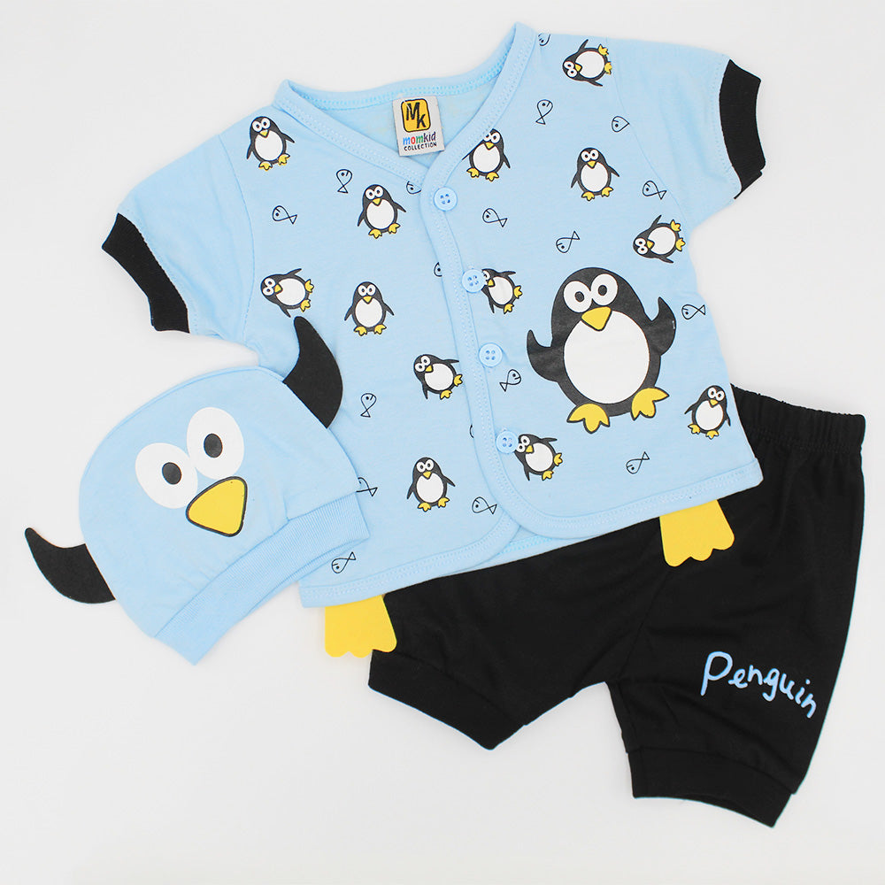 Newborn Baby Cute Penguin Dress for 0-3 months