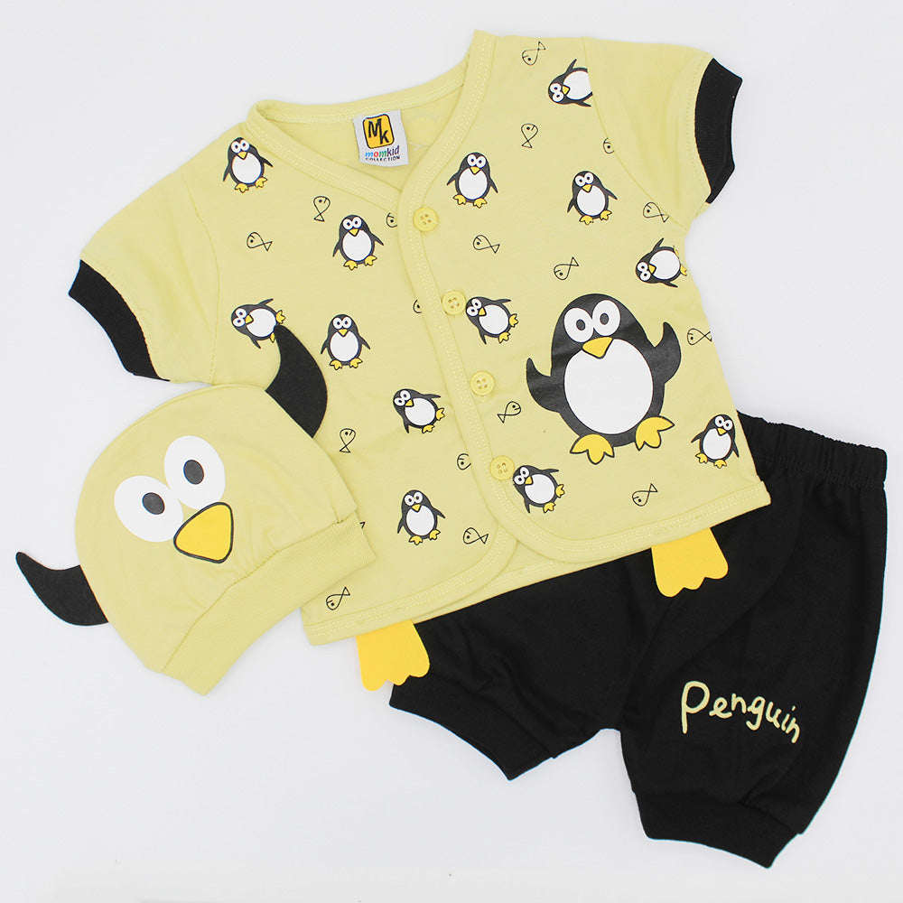 Newborn Baby Cute Penguin Dress for 0-3 months
