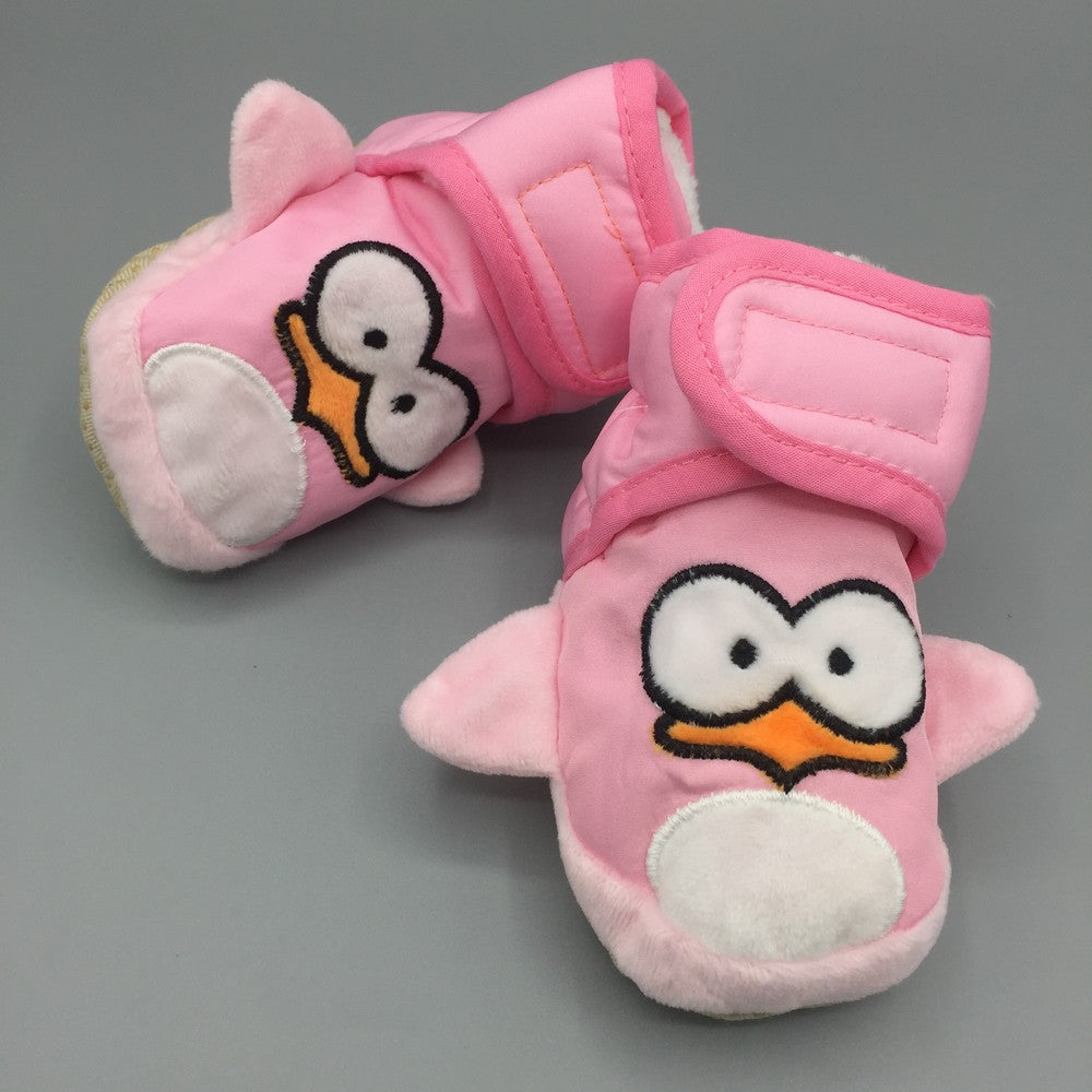 Baby Bird Character Winter Booties