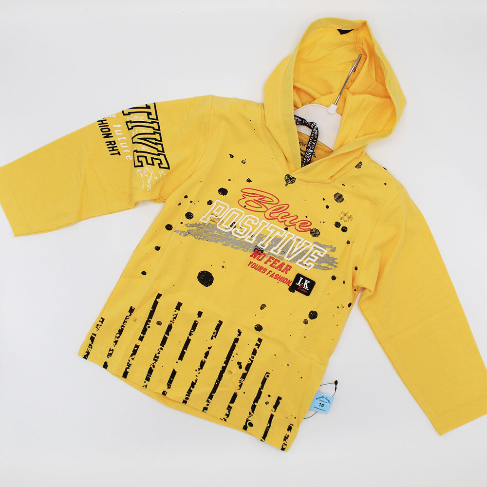 Baby Kids Positive Long Sleeve Pullover Sweatshirt Hoodie for 9 Months - 3.5 Years