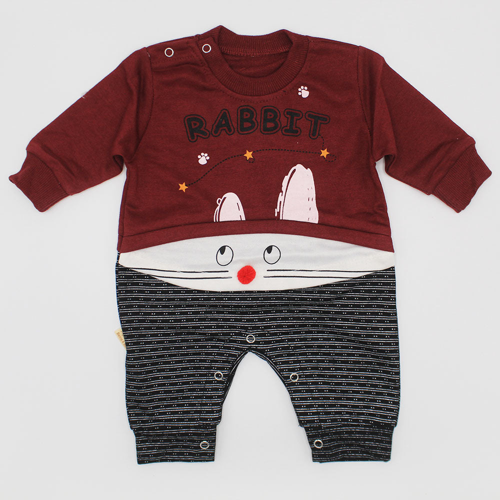Baby Stylish Cute Rabbit Full Sleeve Romper Bodysuit Formal Fashion for 0-12 months