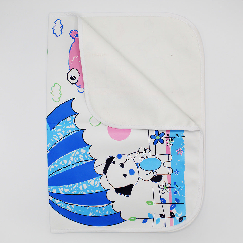 Baby Cartoon Prin Plastic Changing Sheet