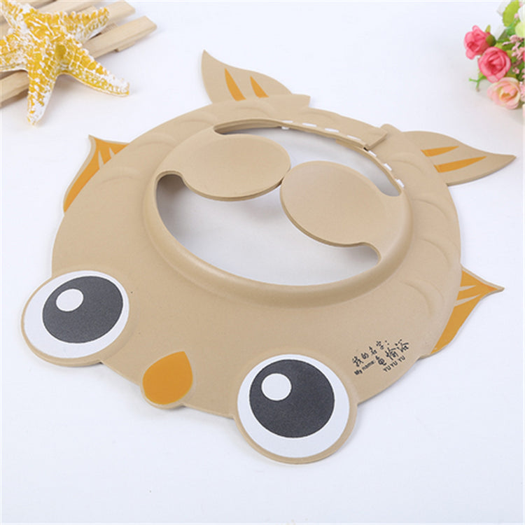 Baby Shower Cap Kids Bathing Shampoo Adjustable Caps