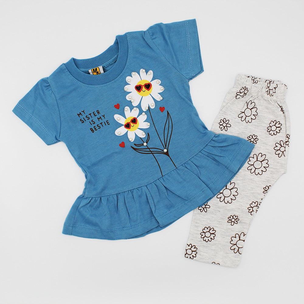 Baby Girl Sunflower Frock Dress for 3-9 Months