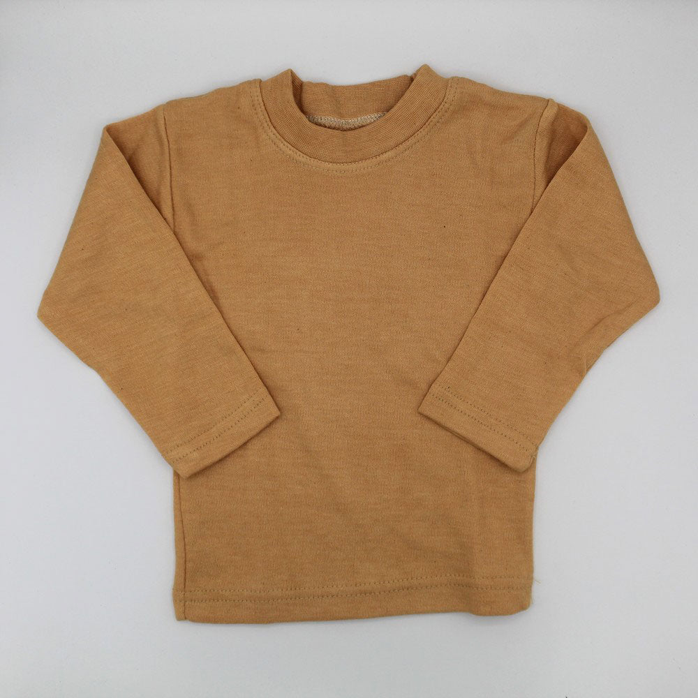 Soft Combed Cotton Breathable Round Neck Inner Shirt Skin (0-16 Months)
