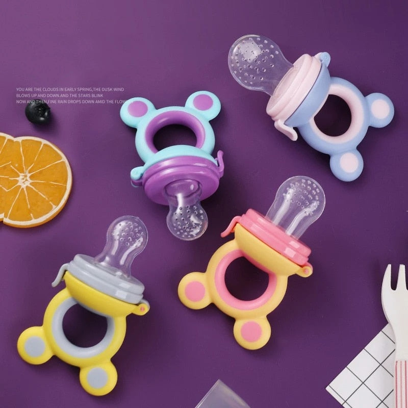 Imported Baby Bear Shape Food Pacifier