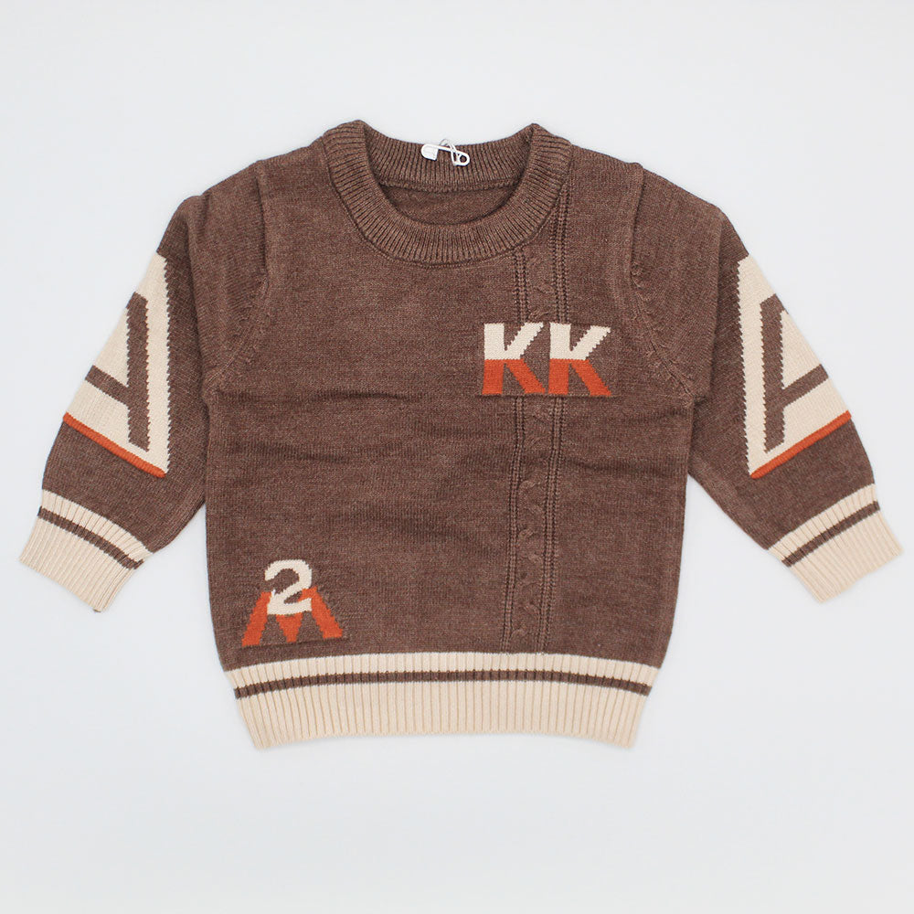 Imported Baby Kids Winter KK Rabbit Wool Warm Sweaters Long Sleeve Pullover for 3 -12 Months